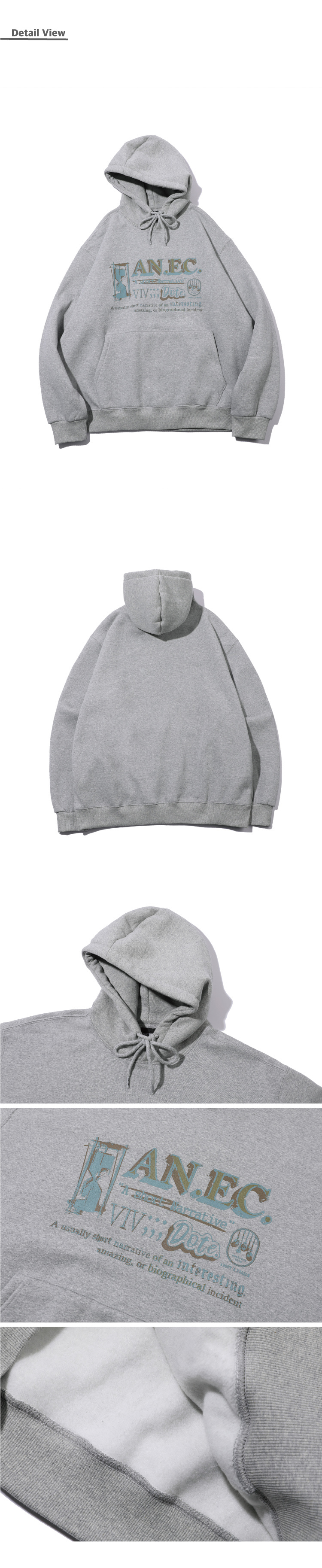 【CPGN STUDIO】ANEC HOURGLASS Brushed Hood MUSINSA | CPGN STUDIO [Napping] ANEC HOURGLASS Hoodie Gray