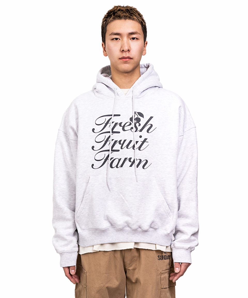 ★22-23FW新作★SUNDAYFRUITMARKET★FFF HOODIE MUSINSA公式 | SUNDAY FRUIT MARKET FFF HOODIE GRAY