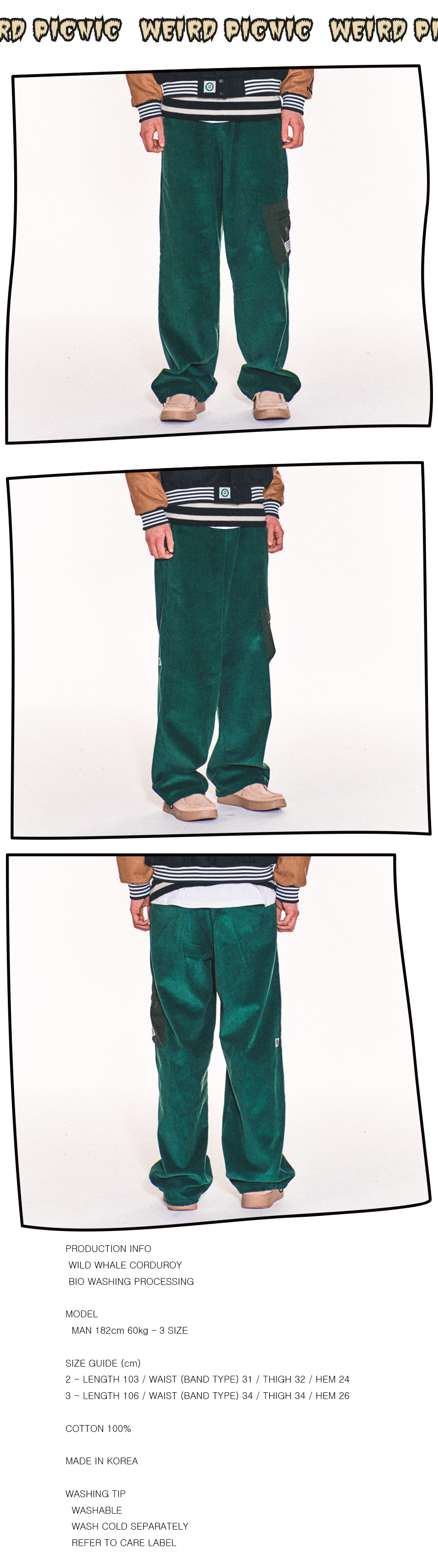 MUSINSA | FREAKISH BUILDING MUMBLE CARGO CORDUROY PANTS (GREEN)