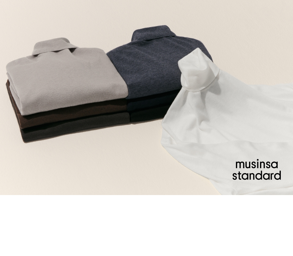 ニット・セーター *MUSINSA STANDARD* Merino wool blend high gauge turtleneck k MUSINSA | MUSINSA STANDARD Merino Wool Blend High Gauge