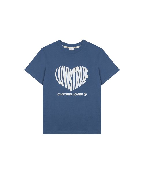 SU HEART LOGO TEE(2COLOR)