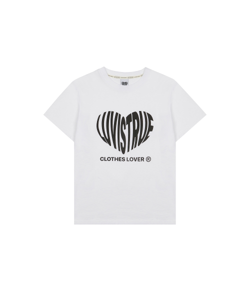 SU HEART LOGO TEE(2COLOR)