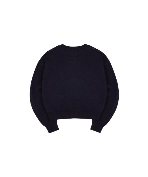 MZ LOVE KNIT(NAVY)