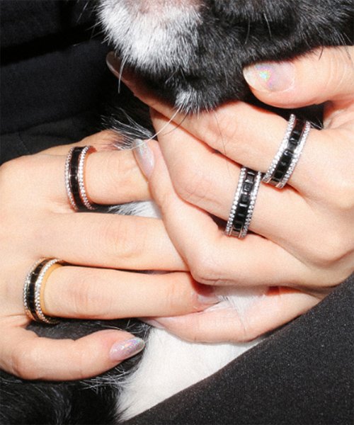 오닉스 AAA 다이아 크리스탈 반지 Onyx AAA Diamond Crystal Ring_2 Colors