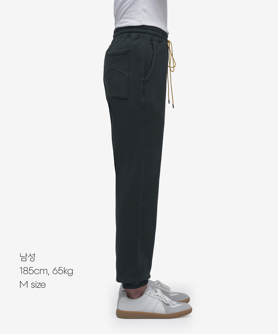 MUSINSA | RHUDE Sweat Pants - Vintage Black