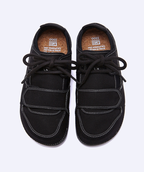 3300 Canvas Low Black OZPDGA101B