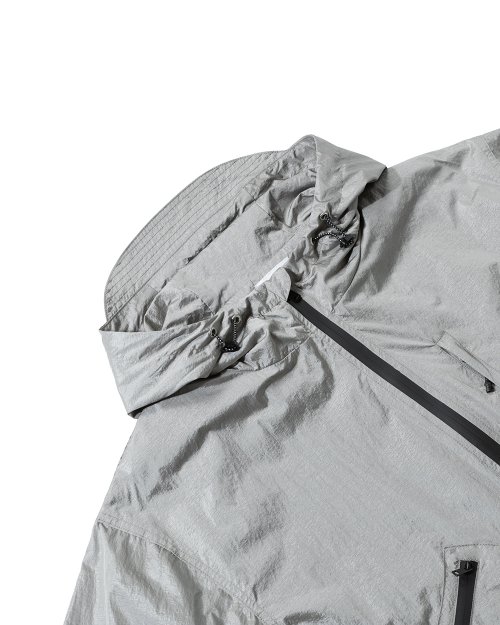 ASI 2WAY NYLON METAL WINDBREAKER_METAL GRAY
