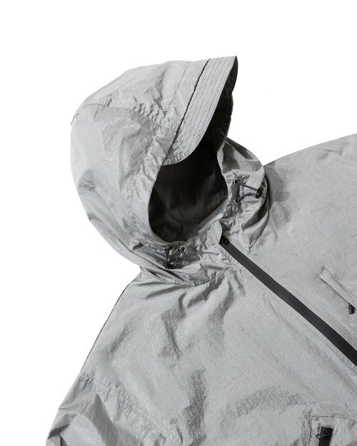 ASI 2WAY NYLON METAL WINDBREAKER_METAL GRAY