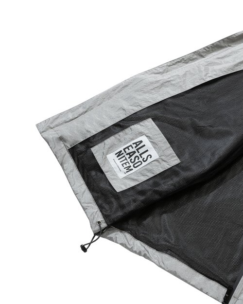 ASI 2WAY NYLON METAL WINDBREAKER_METAL GRAY