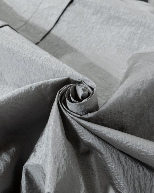 ASI 2WAY NYLON METAL WINDBREAKER_METAL GRAY