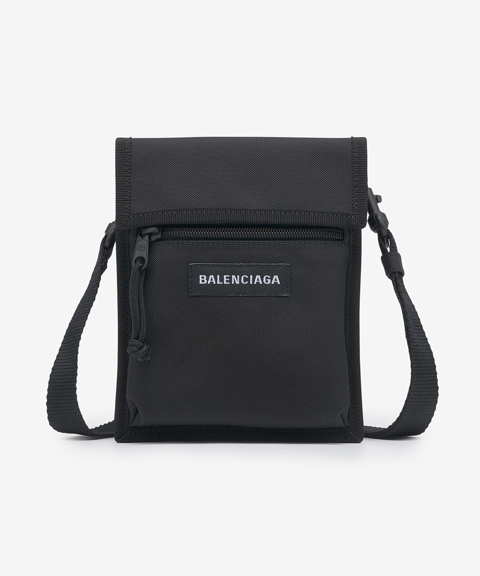 ★超特価★BALENCIAGA★Small Logo Patch Explorer クロスバック BALENCIAGA バレンシアガ クロスボディ EXPLORER POUCH 655982