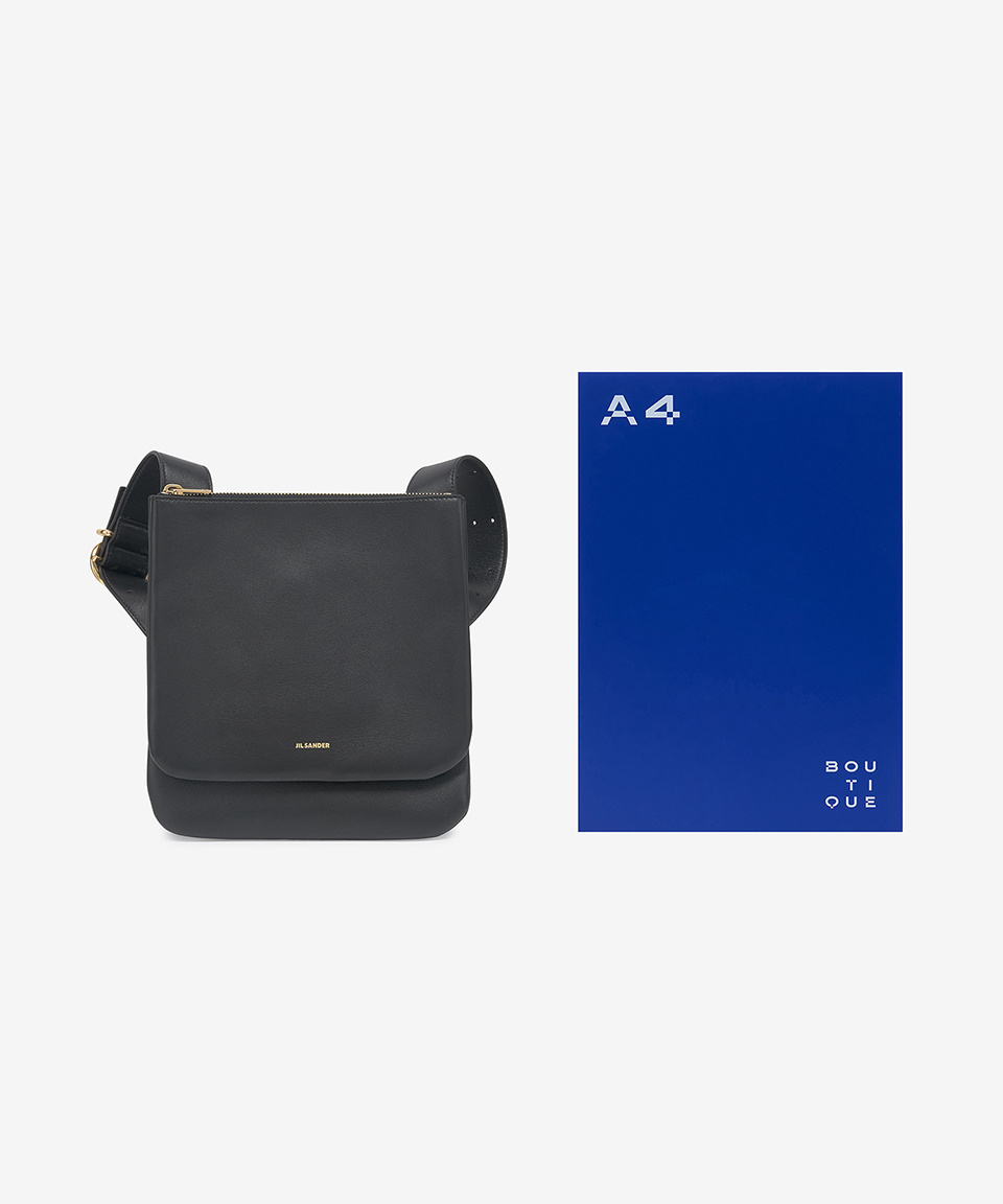 MUSINSA | JIL SANDER Ombra Shoulder Bag - Black