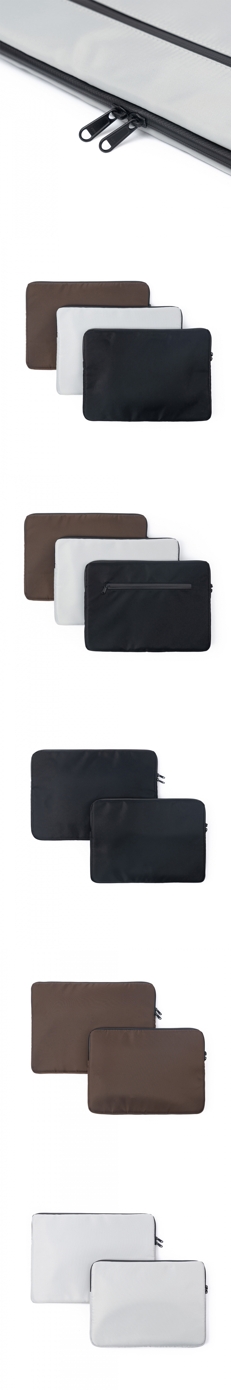 MUSINSA | HAH ARCHIVE Cushioned Nylon Laptop Case 15-Inch