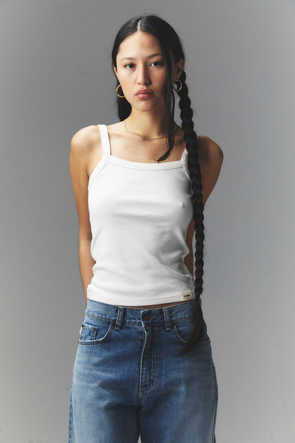 ★GLOWNY★ G CLASSIC TANK WHITE MUSINSA | GLOWNY G CLASSIC TANK (WHITE)