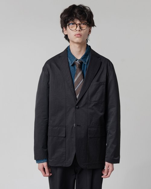 SIDEFIX SHOOTING JACKET_BLACK