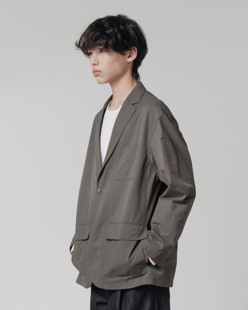 SIDEFIX SHOOTING JACKET_GRAY
