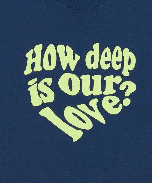 DN LUV TEE(NAVY)