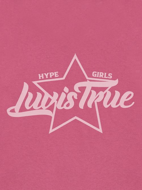 DN STAR LOGO TEE(PINK)