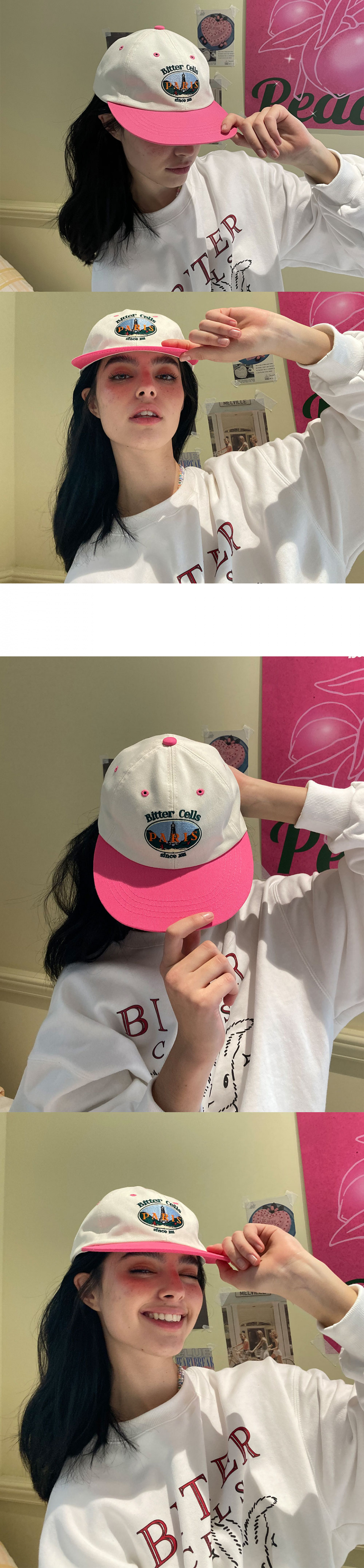 MUSINSA公式 | BITTERCELLS BT Paris Cap - Navy