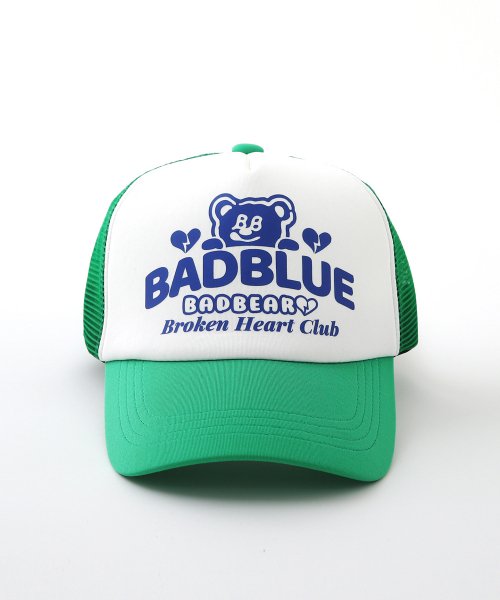 BadBear Heart Cap Green