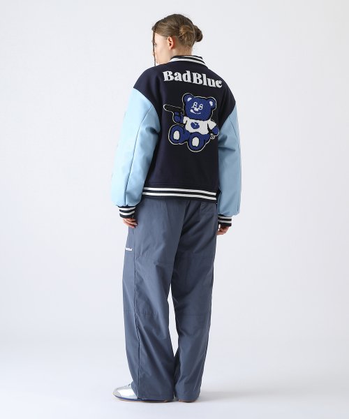 BadBear Varsity Jacket Navy