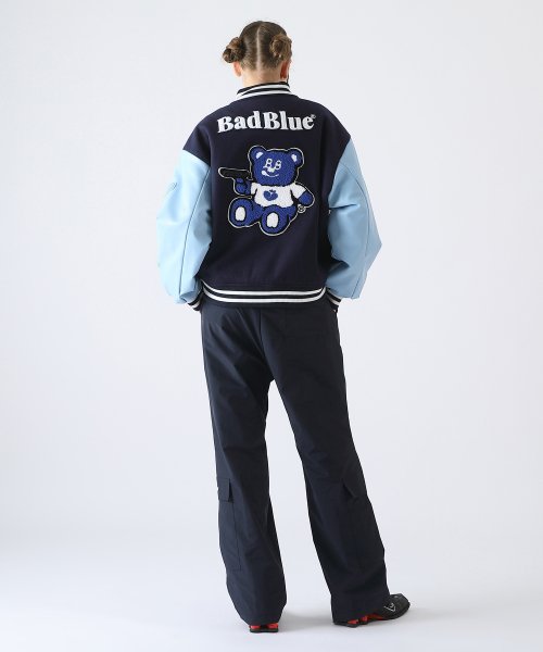 BadBear Varsity Jacket Navy