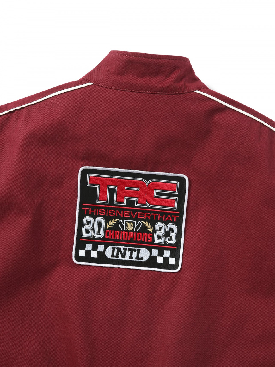 MUSINSA | thisisneverthat® TRC Racing Jacket Red