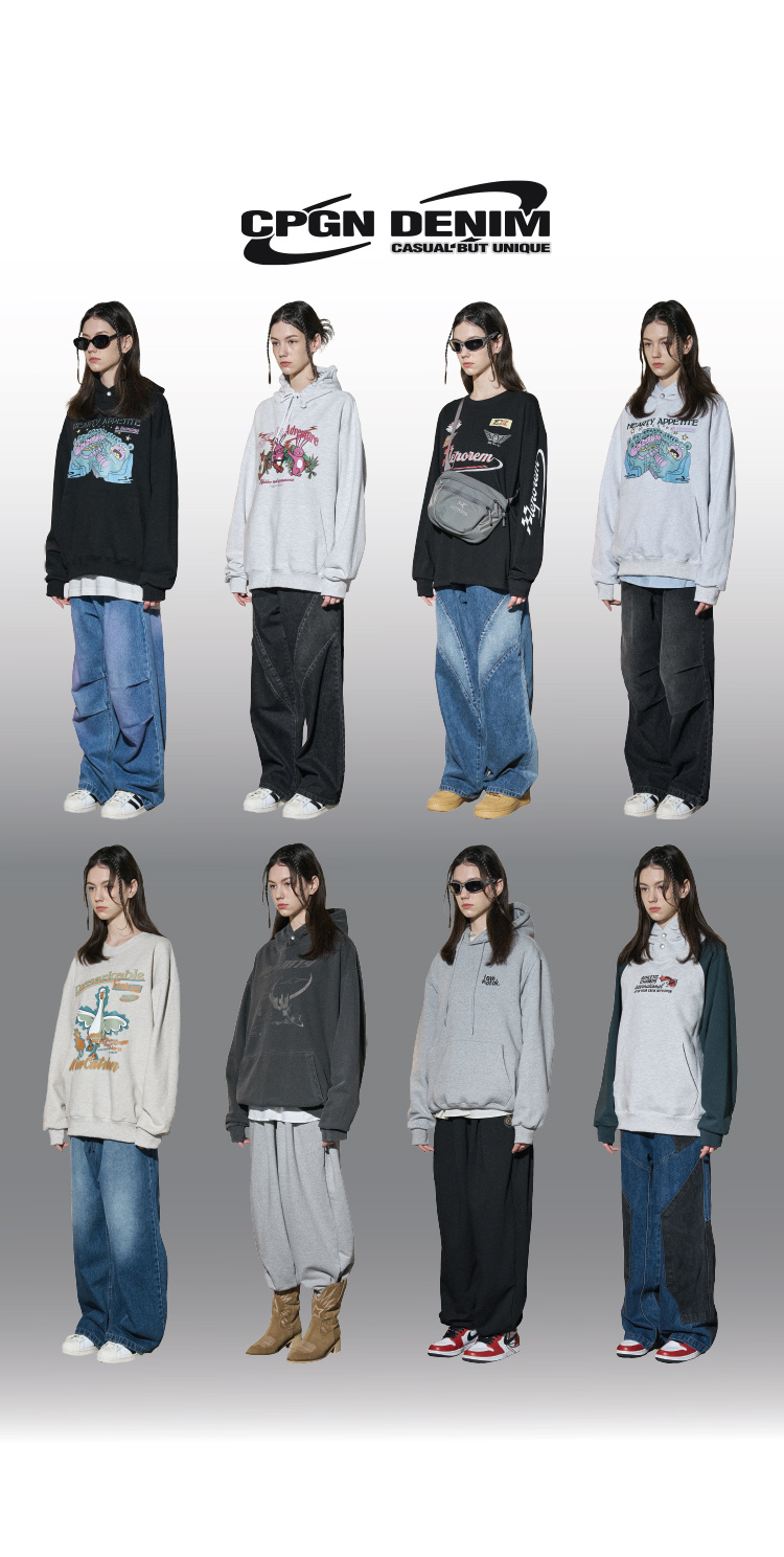 WIDE DENIM - 2 COLORS INDIGO