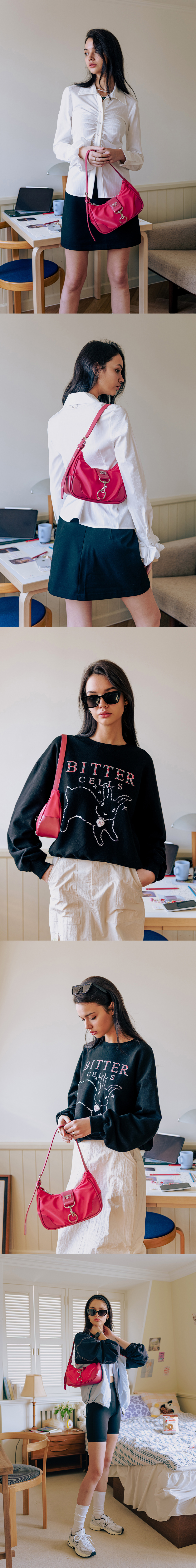 MUSINSA | BITTERCELLS Sella Vintage Bag - Black