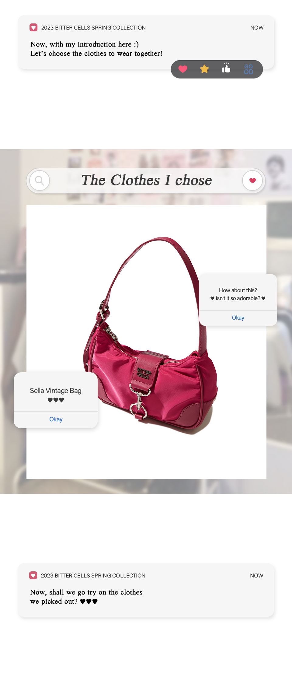 ショルダーバッグ・ポシェット [BITTERCELLS] Sella Vintage Bag ( 4 COLOR) BITTERCELLS] Sella Vintage Bag ( 4 COLOR) (BITTER CELLS