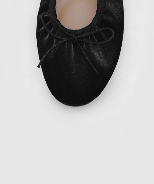 Kayla Satin Mary Jane Flats (1cm)