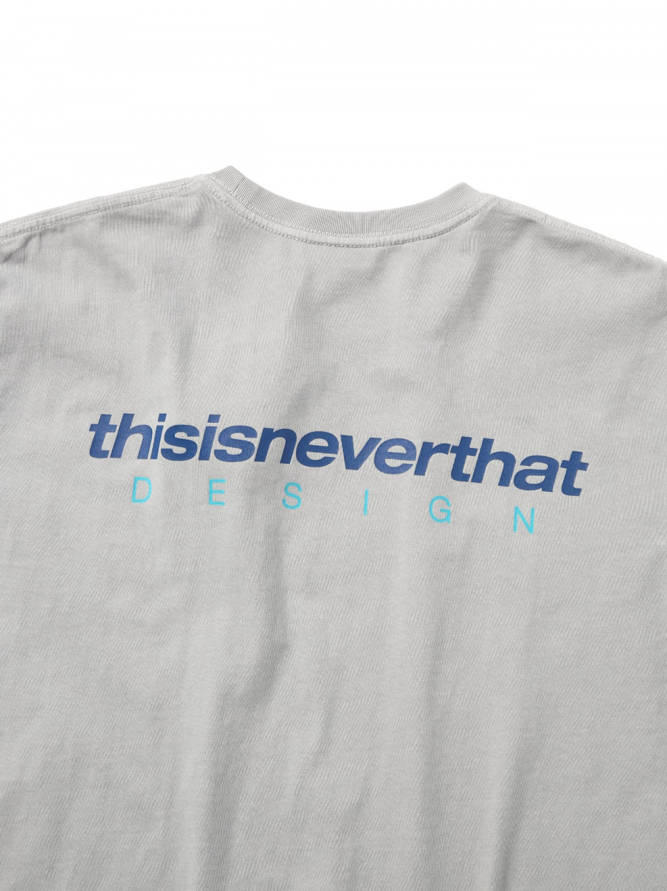 디스이즈네버댓(THISISNEVERTHAT) DSN-Logo Tee Grey