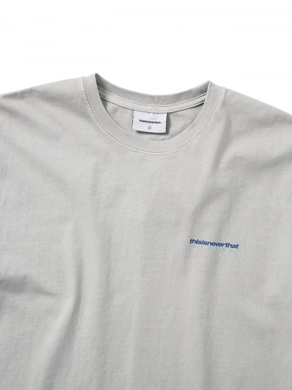 디스이즈네버댓(THISISNEVERTHAT) DSN-Logo Tee Grey