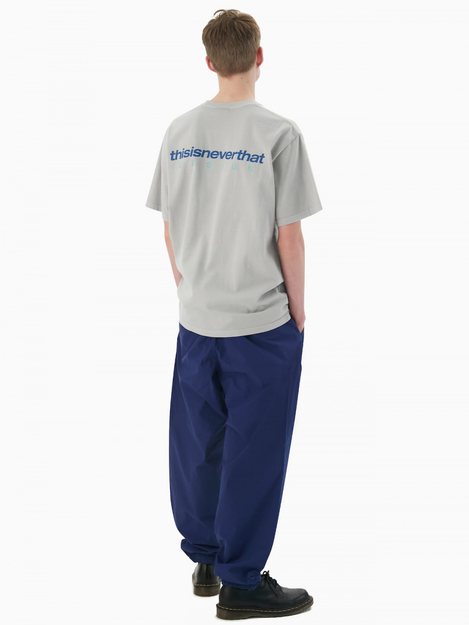 디스이즈네버댓(THISISNEVERTHAT) DSN-Logo Tee Grey