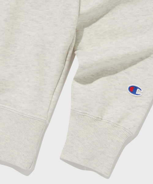 C로고 크루넥 스웨트셔츠 Cream