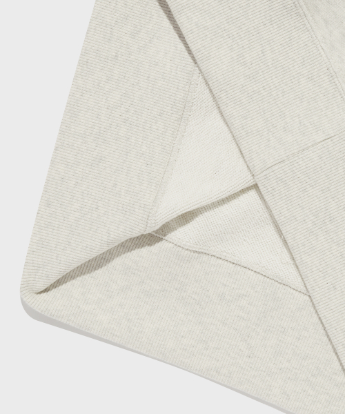 C로고 크루넥 스웨트셔츠 Cream