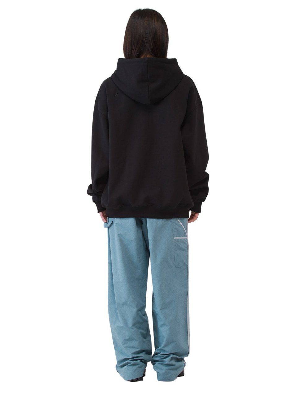 【YOURNUS】Rockstar Satin Jersey Sweatshirt MUSINSA | JOEGUSH My cat is Rockstar Hoodie (Black/White)