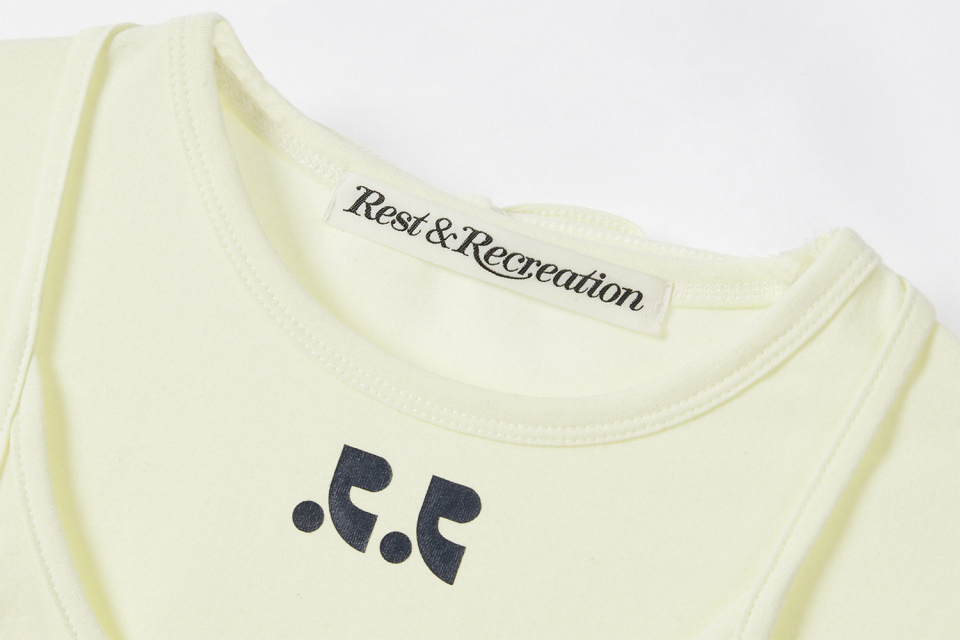 【Rest & Recreation】★RR UNBALANCE SLEEVE TOP MUSINSA | REST&RECREATION RR 2WAY LAYER TOP LIGHT YELLOW