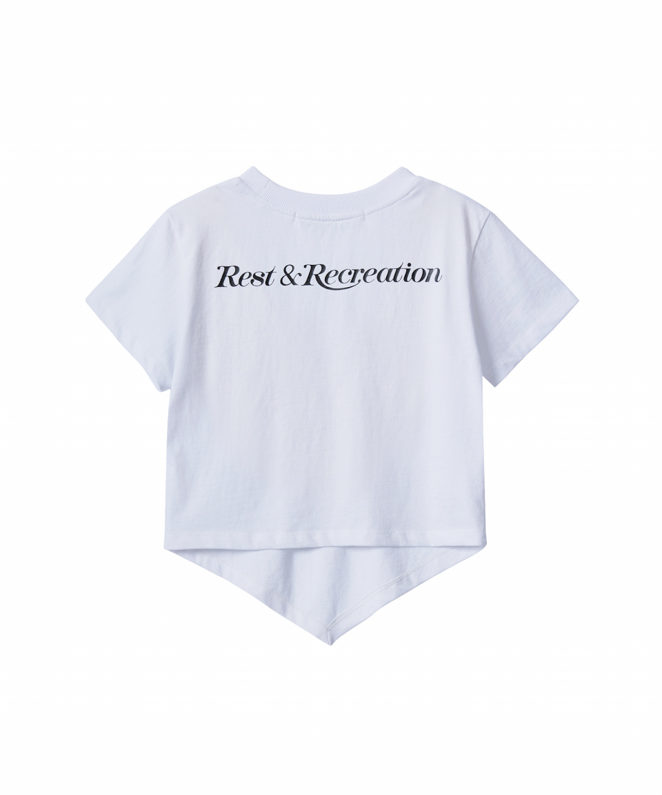 MUSINSA公式 | REST&RECREATION RR ARROW POINT COTTON T SHIRT