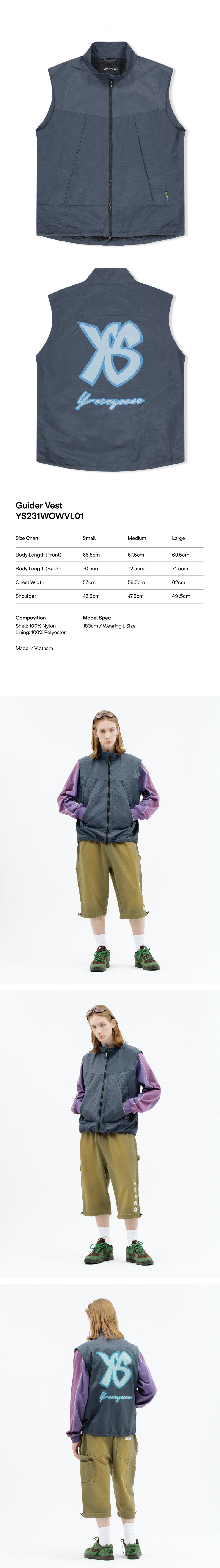 Guider Vest Blue 상세 이미지 1