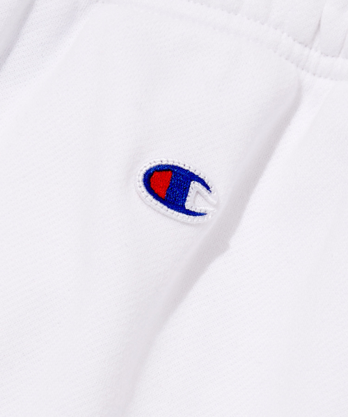 C로고 프렌치테리 밴딩 조거팬츠 White