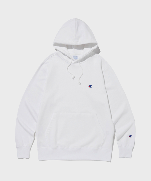 C로고 후드 티셔츠 White