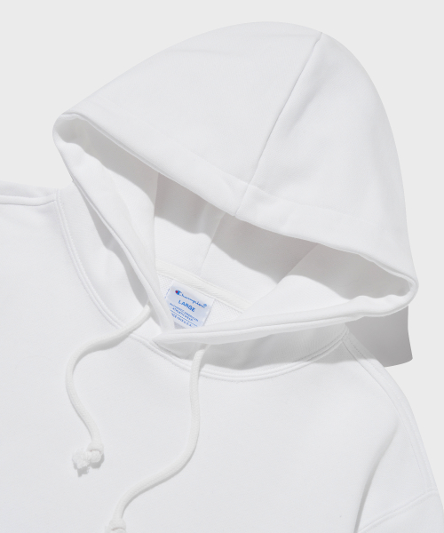 C로고 후드 티셔츠 White