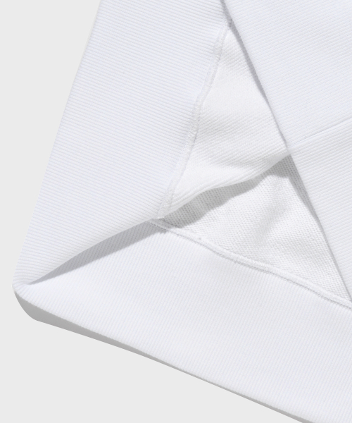 C로고 후드 티셔츠 White