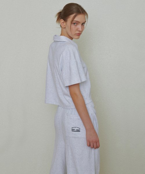 Tetti Zipup Top_Melange Gray