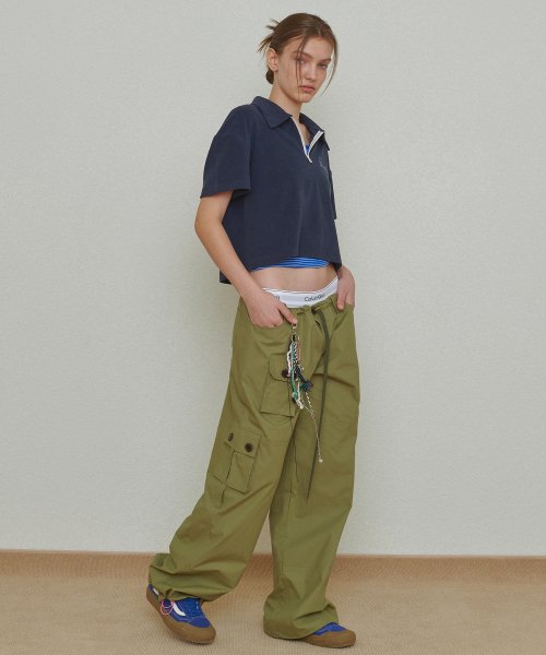 Tetti Zipup Top_Navy