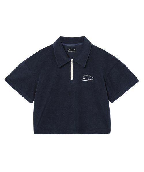 Tetti Zipup Top_Navy