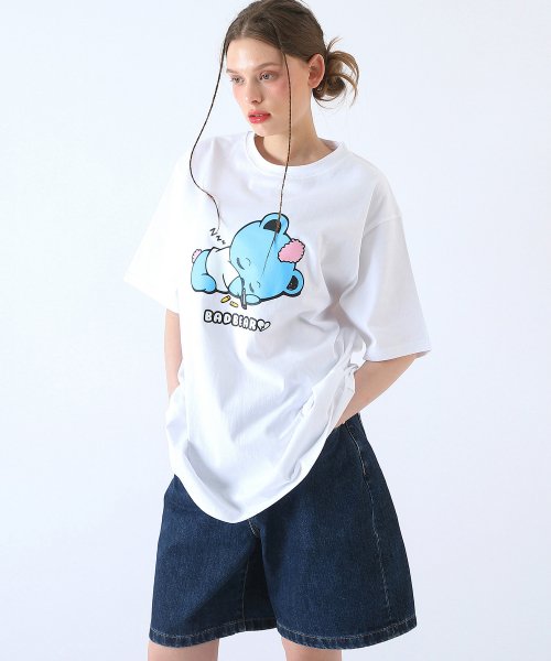 Baby BadBear Oversized Tee White