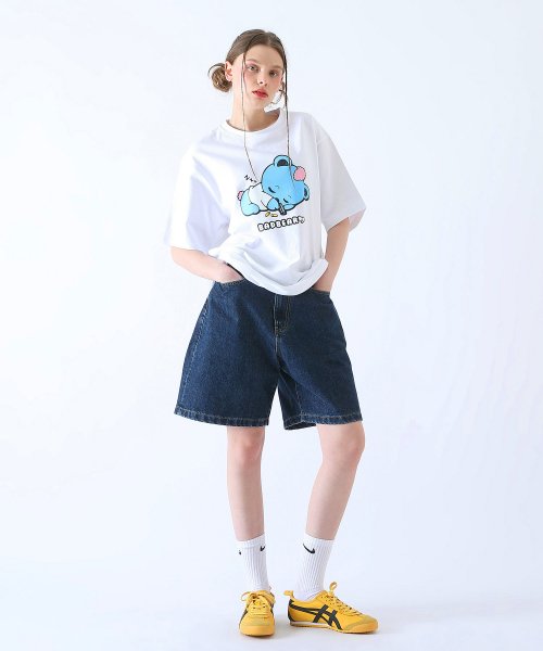 Baby BadBear Oversized Tee White