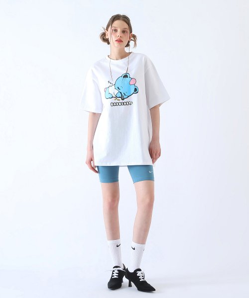 Baby BadBear Oversized Tee White